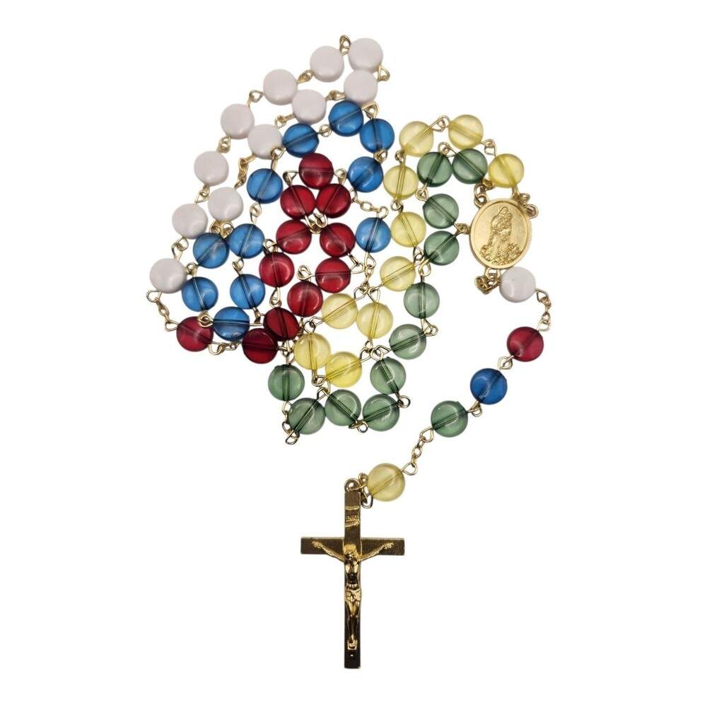 World Mission Rosary Colorful - Sacred Heart Center Italy Q